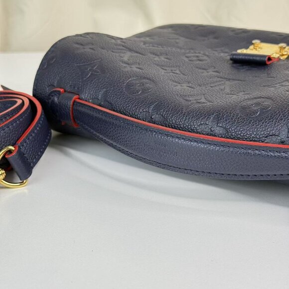 Louis Vuitton Blue Empreinte Metis Shoulder Bag - Picture 8 of 10